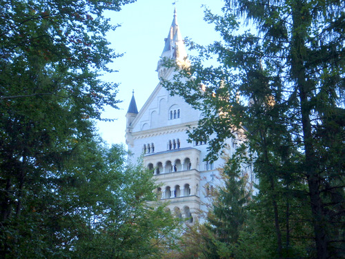 Neuschwanstein Castle from the trail.